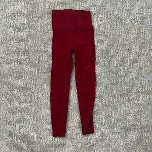 Fabletics red leggings
